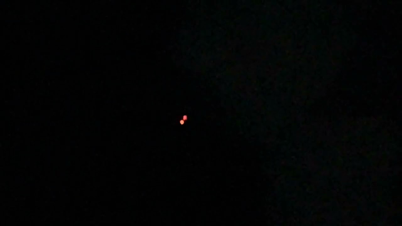 FBI-UAP-PR002 - Two Red Luminous Objects